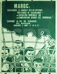 Item #51-3762 Maroc. Soutenons le combat des 49 détenus politiques de Casablanca ! Libération...