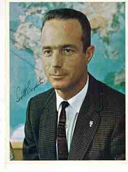 A Collection of 20 mainly Signed Photographs by the major American First Generation Astronauts: Neil Armstrong; John W. Young; Charles A. Bassett; Scott Carpenter; Edgar B. White; John Glenn; Alan L. Bean; Edwin Aldrin, Jr.; William A. Anders; Russell L. Schweickart; David. R. Scott; Michael Collins; Frank Borman; James McDivitt; James Lovell, Jr.; R. Walter Cunningham; Charles Conrad, Jr.; Donn Eisele; Richard; Gordon, Jr.; Walter Schirra.