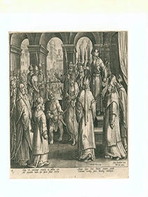 Three engravings from Passio, mors et resurrectio dn. Nostri Jesu Christi. (Series on the Passion of Christ). First edition.