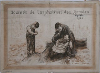 Item #51-3809 Journée de l'orphelinat des armées. 20 juin 1915. [Day at the Orphanage of the...