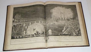 Description Des Festes Données Par la Ville De Paris, A l'occasion du Mariage de Madame Louise-Elisabeth de France, & de Dom Philippe, Infant & Grand Amiral d'Espagne, les vingt-neuviéme & trentiéme Août mil sept cent trente-neuf. First edition.
