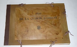 Item #51-3878 Atlas historique et topographique de la guerre d'Orient en 1854, 1855 et 1856,...