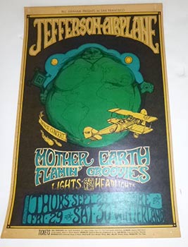 Item #51-3961 Jefferson Airplane, Flamin' Groovies and Mother Earth at the Fillmore Auditorium...