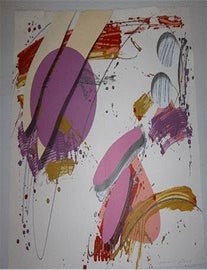 Item #51-3963 Corium. Original Mixed media. Joe Doyle, born 1941.