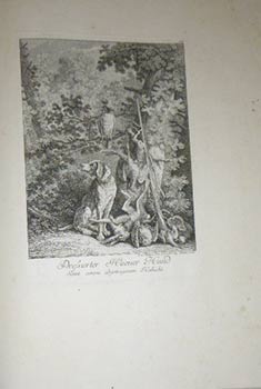 Item #51-4057 Dressierter Hüener Hund samt einem abgetragenen Habicht.. First edition of the...