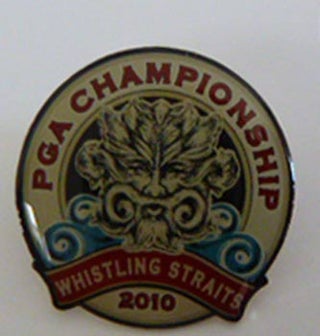 Item #51-4081 PGA Championship. Whistling Straits. 2010 Metal pin. PGA Artist