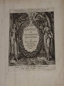 Item #51-4083 Solitudo, sive vitæ foeminarum anachoritarum, ab Adriano Collardo collectæ atque...