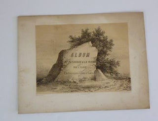 Item #51-4101 Album de Paysages à la Plume. First edition. Edmond Tudot, artist, J. Bariau...