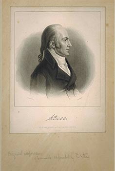 Item #51-4105 Portrait of Aaron Burr. Vice President of the United States. 1802. First edition of the engraving. John Vanderlyn, engraver John A. O'Neill, 1776 – 1852.