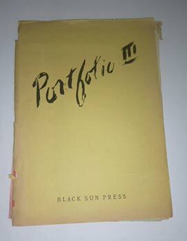 Item #51-4113 Portfolio III. An International Quarterly. First Edition. Caresse aka Mary Phelps...