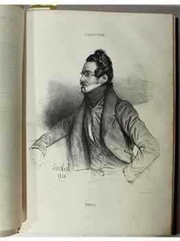 L'Artiste : journal de la littérature et des beaux-arts. 2 volumes for 1834. Vols. VII and VIII. First edition.
