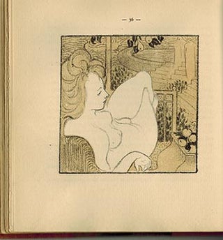 Item #51-4187 Le Voyage d'Urien. First edition with original lithographs by Maurice Denis....