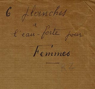 Six erotic etchings for Femmes by Paul Verlaine.
