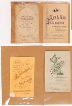 Item #51-4288 Collection of Cartes de visite of British, German and Austrian Photographers....