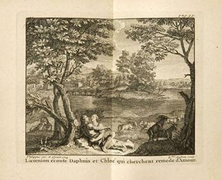 Les Amours Pastorales de Daphnis et Chloé. Original edition. Extra illustrated with the plates avant la lettre.
