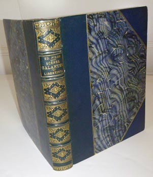 Item #51-4342 Scènes galantes et libertines des artistes du XVIIIe siècle. First edition....