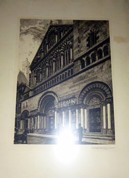 Item #51-4344 St. Bartholomew's Church, New York [Park Avenue, between 50th and 51st Streets]. Original etching. Curt Szekessy, active.
