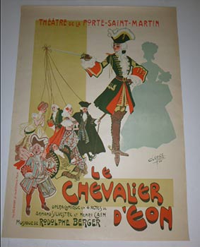 Item #51-4360 Le Chevalier d’Eon. Opéra-comique en quatre actes de MM. Armand Silvestre et...