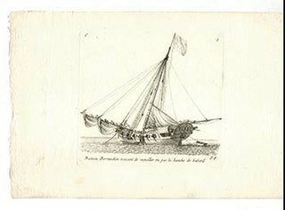 Mélanges de vaisseaux, de barques et de bateaux. 3e [7e] Cahier. First edition of the engravings.