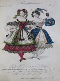 Item #51-4380 Petit Courrier des Dames. Modes de Paris. First edition. Samuel Fuller, Joseph,...