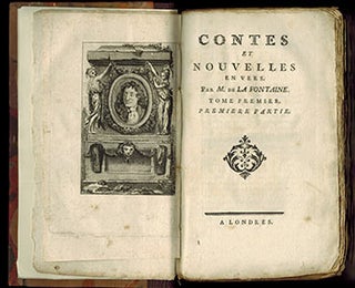 Item #51-4445 Contes et nouvelles en vers .Par M. de la Fontaine. First edition. Jean de La...