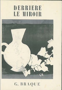 Item #51-4460 Georges Braque. Derrière le miroir. : DLM: nos. 25-26 First edition. Braque...