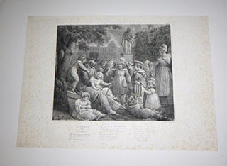 Item #51-4524 L'Orage , par Béranger. First edition of the lithograph. Hippolyte...
