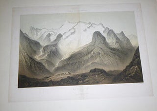 Item #51-4550 La Maladetta (Espagne). First edition of the lithograph. Pierre Gorse,...