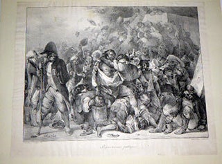 Item #51-4564 Réjouissances publiques. First edition of the lithograph. Nicolas Toussaint...