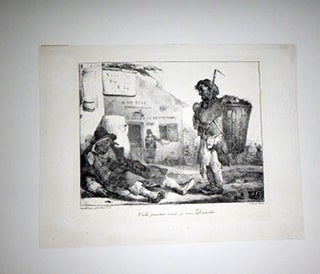 Item #51-4566 Voilà, pourtant comme je serai Dimanche. First edition of the lithograph. Nicolas...