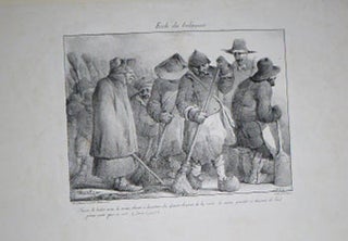 Item #51-4568 Ecole du balayeur. [School fof Street Sweepers] First edition of the lithograph....