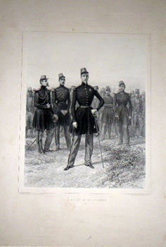 Item #51-4572 S.A.R. Mgr .Le Duc d'Aumale. First edition of the lithograph. Auguste Raffet,...