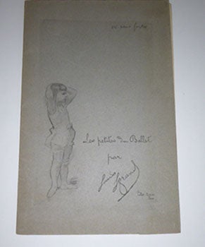 Item #51-4631 Les Petites du Ballet. First edition. Complete portfolio. Louis Legrand