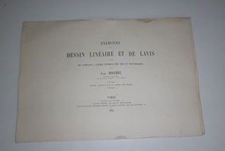 Item #51-4698 Exercises de Dessin Linéaire de de Lavis des Aspirants à l'Ecole Central des Arts...
