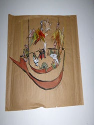 Item #51-4699 Expressionistic Stage Set. Original gouache. Garth Williams