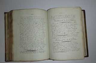 Des opérations en général. [ VÉTÉRINAIRE - MANUSCRIT]; [Early 19th Century French veterinary manuscript].