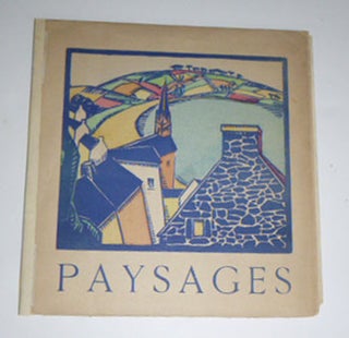Item #51-4708 Paysages: Suite de dix images inédites dessinées et gravées sur bois par...