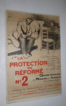 Item #51-4716 La protection du réformé n°2... First edition of the poster. Devambez...