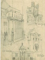 Item #51-4729 Original drawings of Cinemas in England in the 1930s: Olton, Acocks Green; Regal, ...