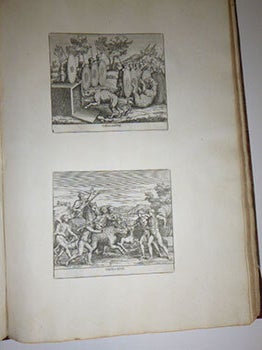 Picturæ Antiquæ Cryptarum Romanarum, Et Sepulcri Nasonum Delineatae, & expressae ad Archetypa A Petro Sancti Bartholi Et Francisco Ejus Filio Descriptae vero, & illustratae A Johanne Petro Bellorio Et Michaele Angelo Causseo Opus Latine redditum, proditque absolutius & exactius cum Appendice nunquam edita. Second edition.