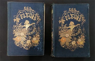Item #51-4759 Les fleurs animées, par J.J. Grandville. Tome premier et second. First edition. J....