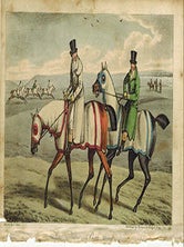 Item #51-4834 Race Horses, exercising. First edition of the aquatint. S. Alkin, artist