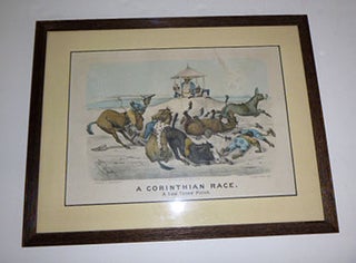 Item #51-4940 A Corinthinan Race: A low toned finish. First edition of the lithograph. Thomas...