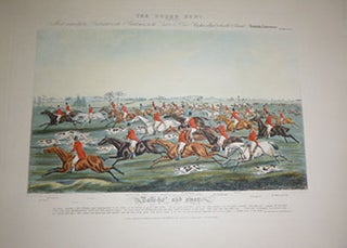 Item #51-4956 Quorn Hunt Plate III. Talli-ho! and away. Later Printing of the Color aquatint....