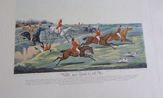 Item #51-4957 Quorn Hunt Plate IV. The pace begins to tell.!. Later Printing of the Color...