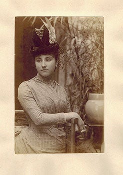 Item #51-5001 Original Photograph of Georgina Elizabeth Ward, Countess of Dudley RRC DStJ (9...