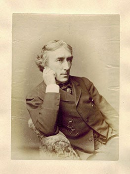 Item #51-5002 Original Photograph of Sir Henry Irving. Sir Henry Irving, 1838 – 1905