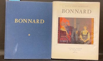 Item #51-5047 Bonnard. Catalogue raisonné de l'oeuvre peint. Vols. *: 1906-1919 & **: 1906-1919. First editions. Jedan Dauberville, Henry, artiste Pierre Bonnard.