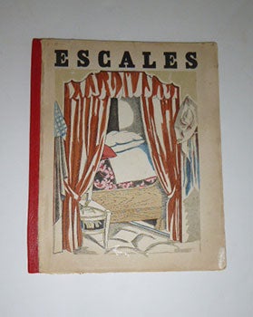 Item #51-5049 Escales. First edition. Complete. Jean Cocteau, André Lhote