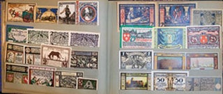 Item #51-5067 A Collection of German Original Deutsches Notgeld. (A few Polska). First...